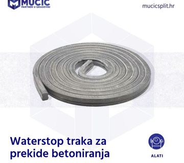 WATERSTOP 500 je hidrofilna waterstop traka za prekide betoniranja - cover