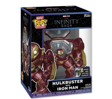 Funko Pop! Bitty Bots: The Infinity Saga – Hulkbuster with Iron Man - cover