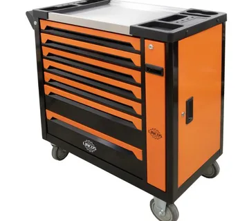 Radionička kolica s alatom - XXL, 7 ladica, 263 komada - cover