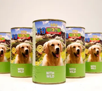 K9 Divljač 1240g x12 - Paket Konzerva - cover