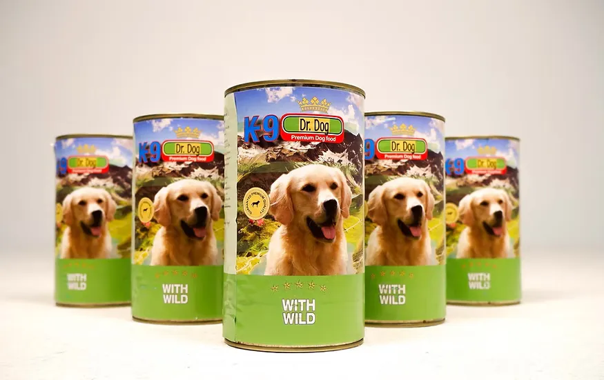 K9 Divljač 1240g x12 - Paket Konzerva - cover