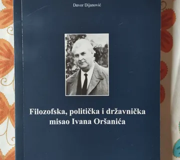 D. Dijanović - Filozofska, politička i državnička misao Ivana Oršanića - cover