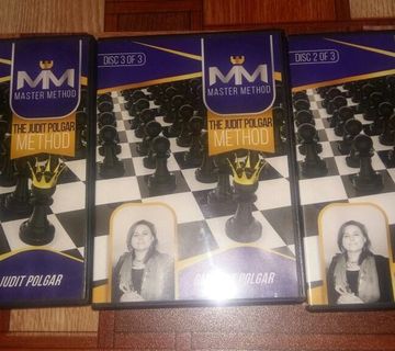 Judit Polgar-Tajne sicilijanske obrane (komplet od 3 šahovska dvd-a)  - cover