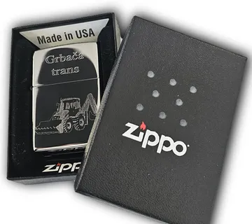 Zippo upaljač – Za bagerista - cover