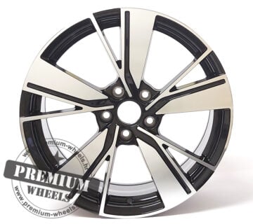 ALU FELGA VW 5X112 18″ WXFE450CP ET51 CRNA POLIRANA - cover