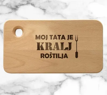 Daska za rezanje – Dan očeva - cover