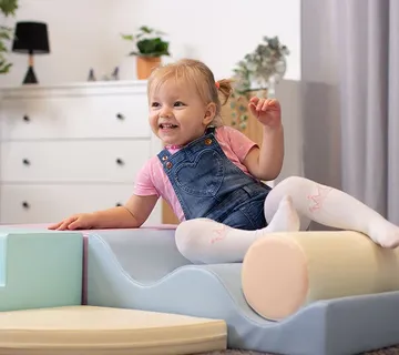 Set od 6 pjenastih blokova Soft Play - svijetlo pastelna boja Explorer - cover