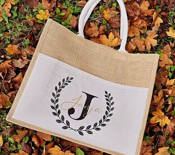 Torba za plažu – Juta sa džepom - cover