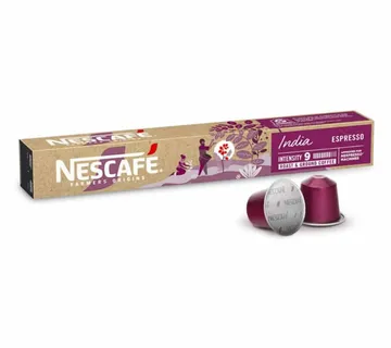Nescafé Farmers Origins India Espresso Nespresso kapsule - cover