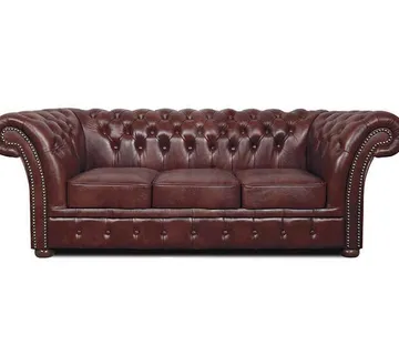 Chesterfield Trosjed Winfield Basic Leather | 3-sjedišta - cover