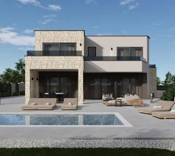 MUNTRILJ-MODERNA KUĆA U IZGRADNJI NA PRODAJU (prodaja) - cover