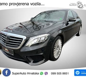 Mercedes S 350 Lang 4M. Aut. 258 KS, PANO+SOFT+4xGR SJED+360+BURM - cover