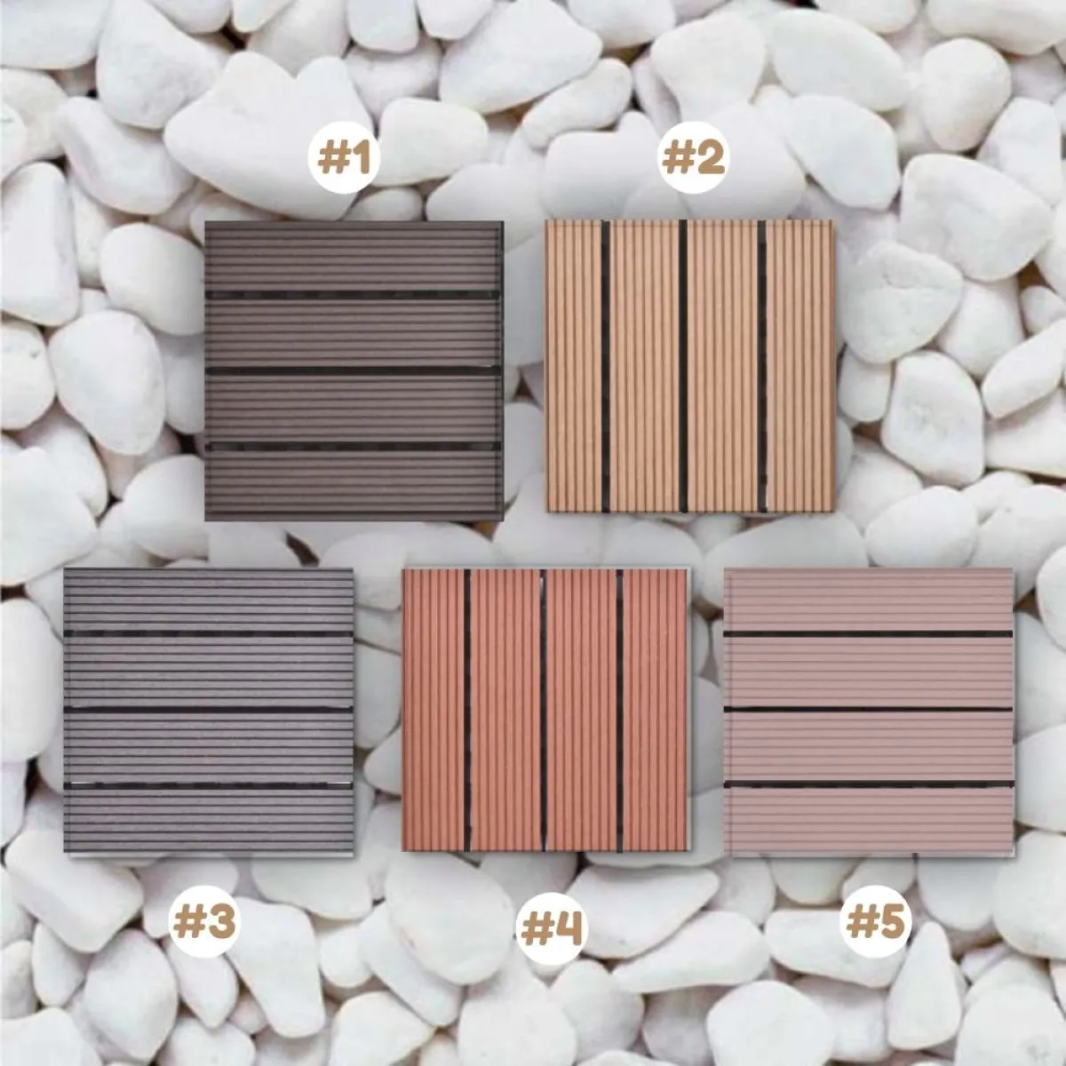 Ekološke podne pločice - Strips - cover