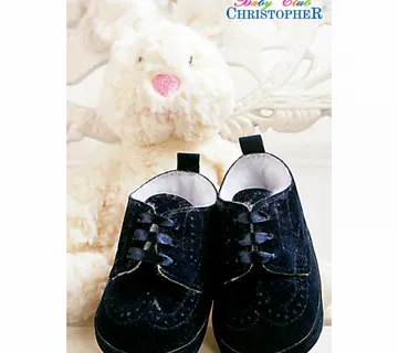 Cipelice s krznom 6277 tamno plave - cover