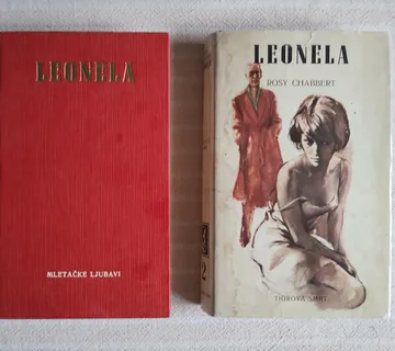 R. CHABBERT LEONELA 1 ,2 MLETACKE LJUBAVI TIGROVA SMRT RIJEKA 1974 - cover