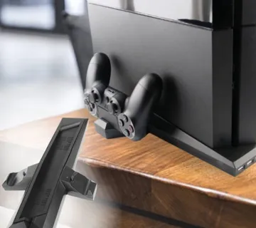 3u1 višenamjenski punjač dock stalak cooler za PS4 konzolu - cover