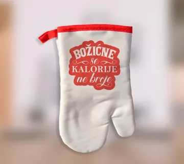 Kuhinjska rukavica – Božić - cover