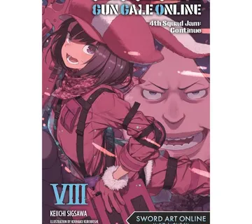 Sword Art Online Alternative Gun Gale Online vol. 08 4th Squad Jam - cover