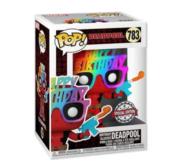 Funko Pop! Marvel: Deadpool 30th – Birthday Glasses Deadpool #783 - cover