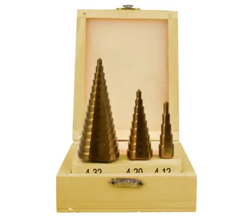 Stepenasta svrdla 4-32mm 3 kom - NOVO!!! 12 € top cijena !!! - cover