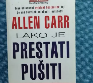 Allen Carr – Lako je prestati pušiti - cover