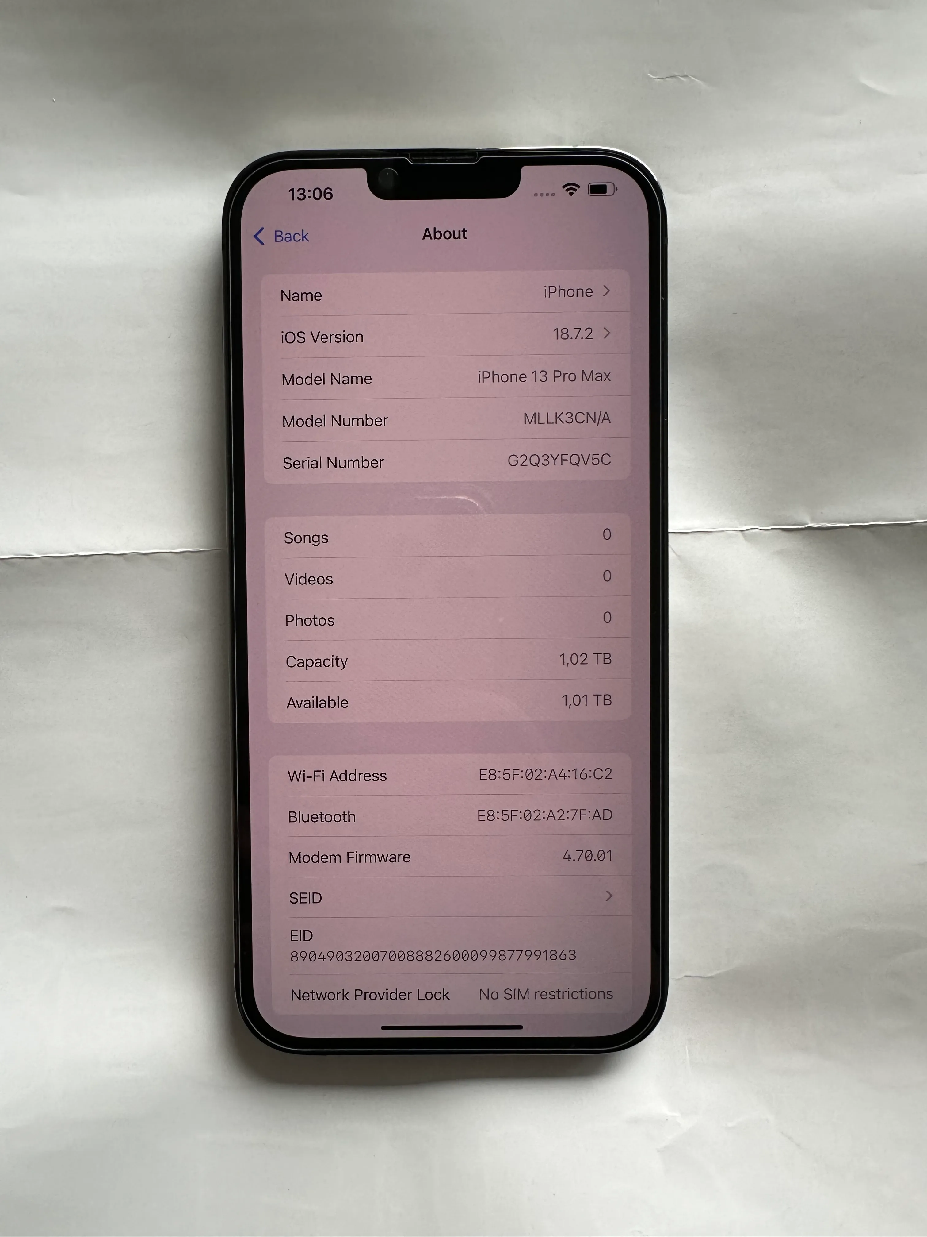 Apple iPhone 13 Pro Max Graphite 1 TB - cover