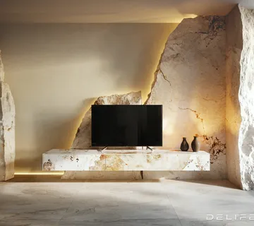 Tv Komoda Cuor 200x35cm, Materijal: Keramika Minas Melange - cover