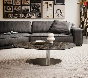 Klub stolić Edge 140x76cm, Materijal: Keramika Emperador - cover