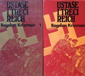 USTAŠE I TREĆI REICH 1/2 Bogdan Krizman - cover
