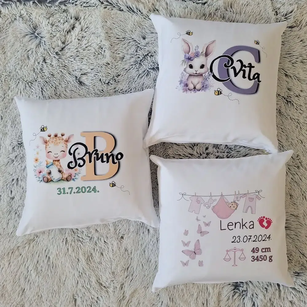 Personalizirani jastuk za bebe - cover