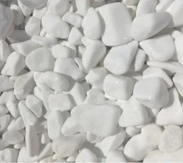 Bijeli ukrasni oblutak - cover