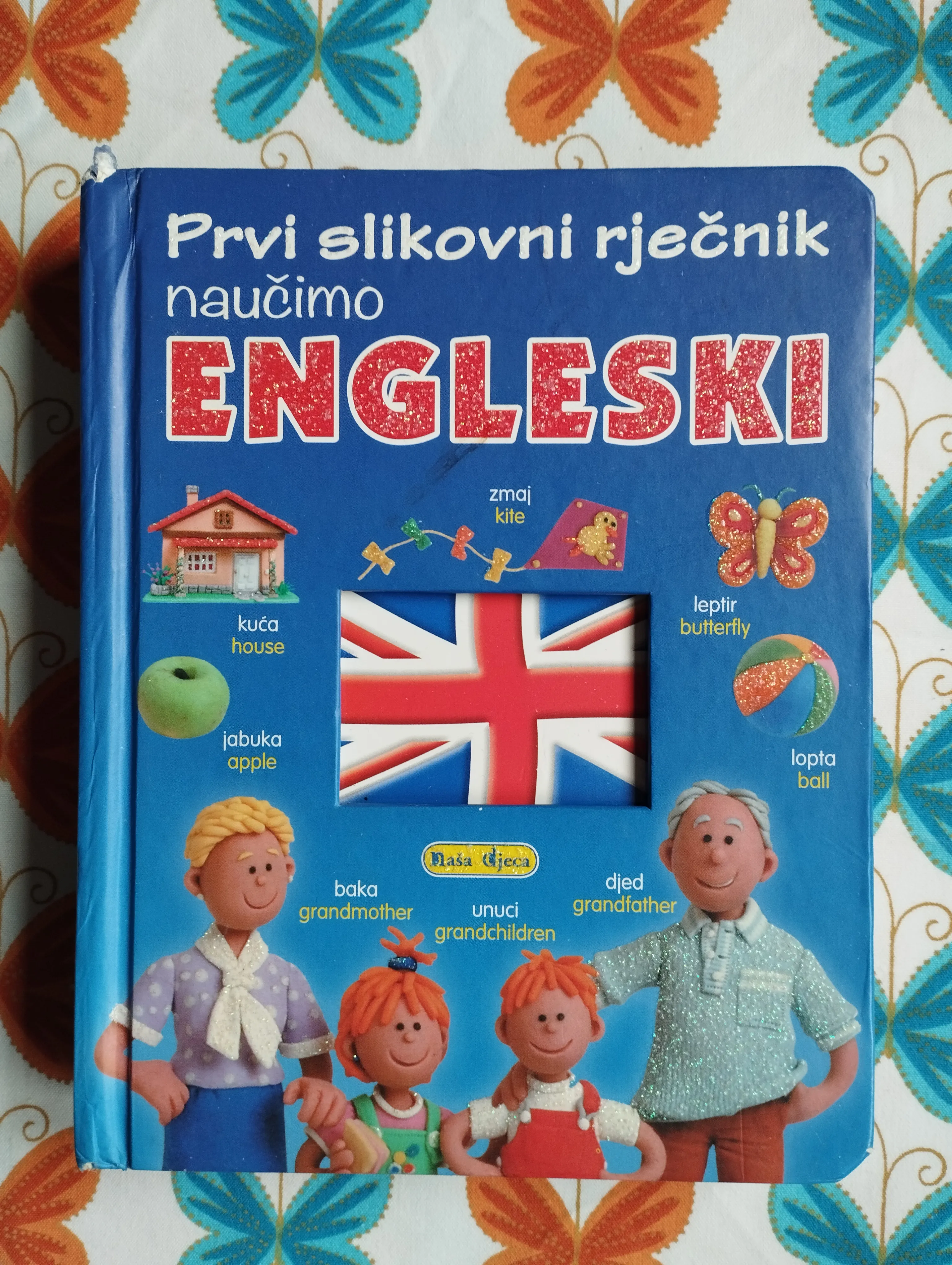 Prvi slikovni rječnik; naučimo engleski - cover