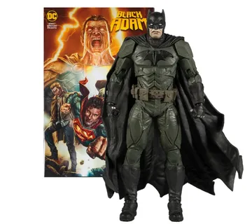 DC Comics Black Adam Strip + Batman figura, 17cm - cover