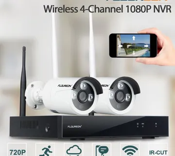 2 WIFI Vanjske HD KAMERE SNIMAČ VIDEO NADZOR KOMPLET - cover