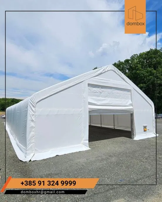 Montažni skladišni prostor 9.15x12m 4,5m (V) 110m2 - cover
