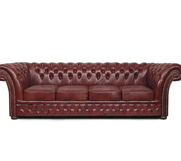 Chesterfield Garnitura Winfield Basic Luxe Leather | 4-sjedišta - cover