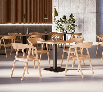 Drvene stolice za kafiće i restorane - cover