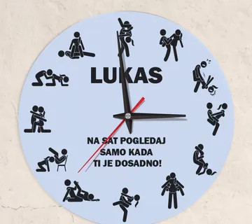 Sexy zidni sat - cover