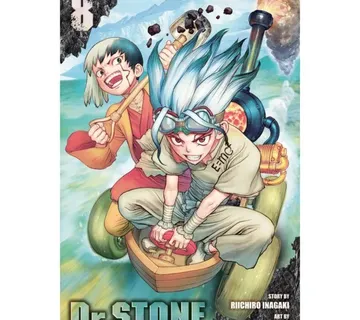 Dr. Stone vol. 8 - cover