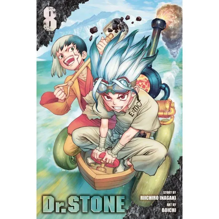 Dr. Stone vol. 8 - cover