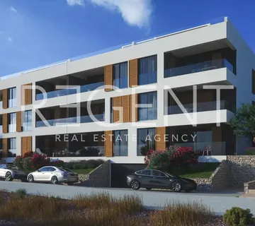 Trogir, Čiovo - Penthouse s krovnom terasom i pogledom na more - cover