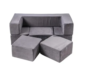 Set baršunastih cigli - sivi - cover