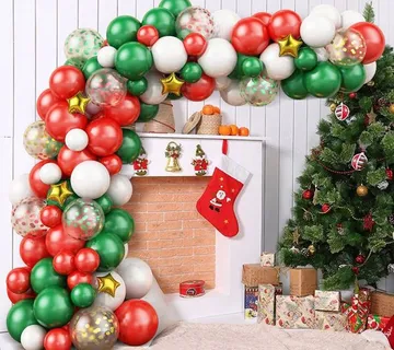 Luk od balona - Christmas (84 balona u setu) - cover