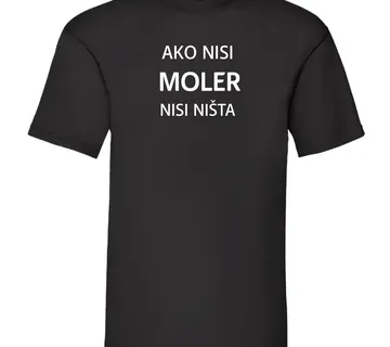 Majica ako nisi moler - cover