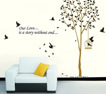 Zidna naljepnica - Birdcage - cover