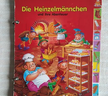 DIE HEINZELMANNCHEN UND IHRE ABENTEUER njemacki jezik - cover