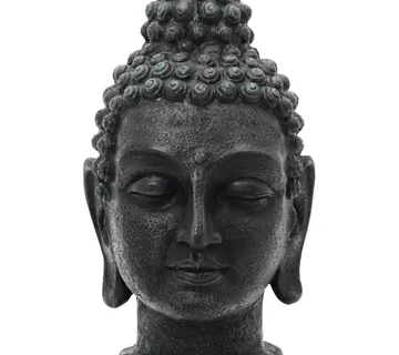 EUROPALMS Head of Buddha, antique-black, 75cm - cover