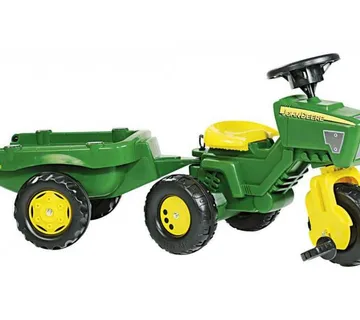Rolly Toys tricikl John Deere + prikolica - cover
