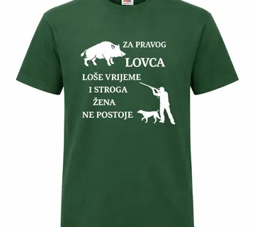 Majica za pravog lovca (vepar) - cover