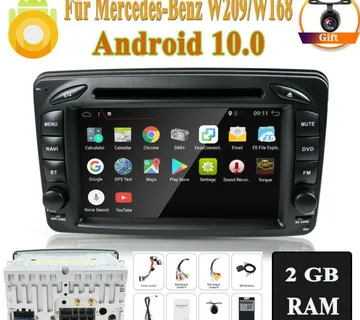 Mercedes w168 w209 ANDROID original NAVIGACIJA MULTIMEDIJA - cover